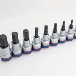 King Tony 9pc 1/2"Sq. drive allen socket set  H3-H14