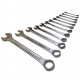 Taparia 12pc combination spanner set 6-22mm