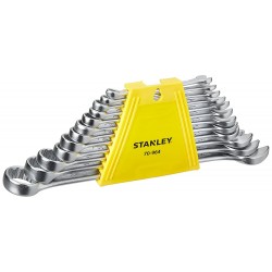 Stanley 12pc combination spanner set 6-22mm