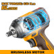 Ingco Cordless Impact Wrench 500 N-m 1/2" Sq. Drive