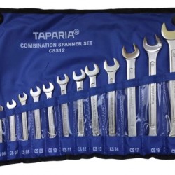 Taparia 12pc combination spanner set 6-22mm