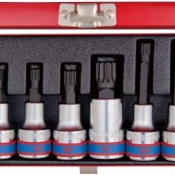 King Tony 8pc 1/2"Sq. drive spline socket set  M5-M16