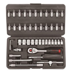 Force  46 pc 1/4" Sq. Drive Socket Set