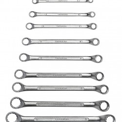 Taparia 12pc shallow offset Ring spanner set 6X7-30X32mm