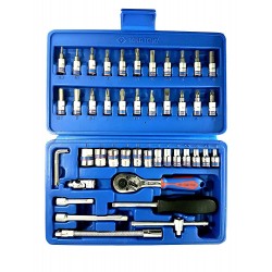 King Tony 46 pc 1/4" Sq. Drive Socket Set