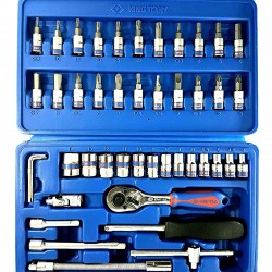 King Tony 46 pc 1/4" Sq. Drive Socket Set