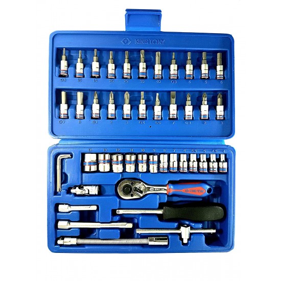 King Tony 46 pc 1/4" Sq. Drive Socket Set